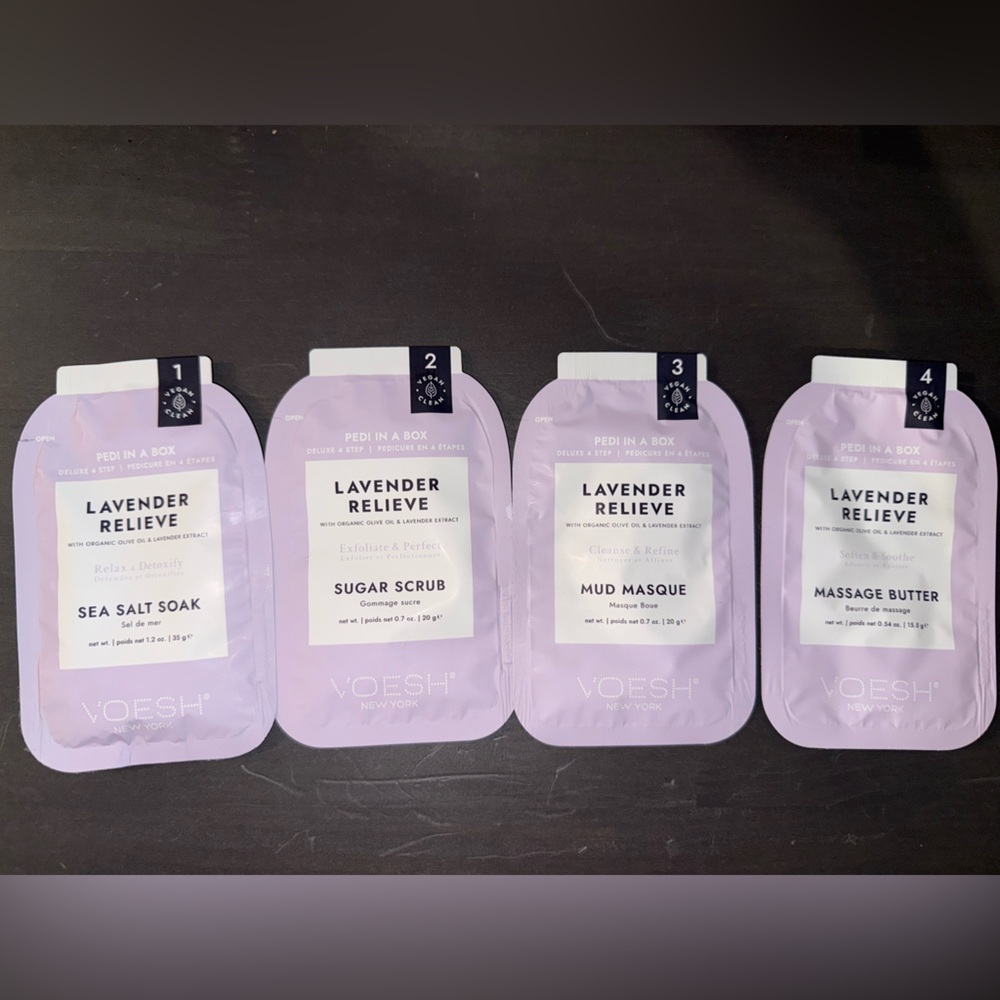 Voesh Lavender Relieve Spa Set